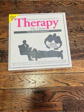 Therapy The Game - White Box with Pink Logo